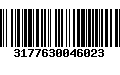 Código de Barras 3177630046023