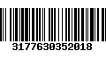 Código de Barras 3177630352018