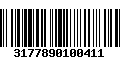 Código de Barras 3177890100411