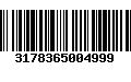 Código de Barras 3178365004999