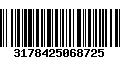 Código de Barras 3178425068725