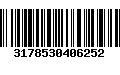 Código de Barras 3178530406252