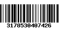 Código de Barras 3178530407426
