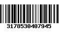Código de Barras 3178530407945