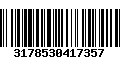 Código de Barras 3178530417357
