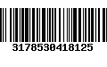 Código de Barras 3178530418125