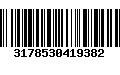 Código de Barras 3178530419382