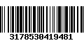 Código de Barras 3178530419481