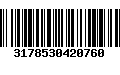 Código de Barras 3178530420760