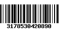 Código de Barras 3178530420890