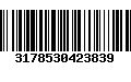 Código de Barras 3178530423839