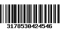 Código de Barras 3178530424546