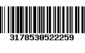 Código de Barras 3178530522259