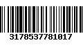Código de Barras 3178537781017