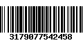 Código de Barras 3179077542458