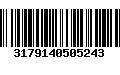 Código de Barras 3179140505243