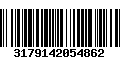 Código de Barras 3179142054862