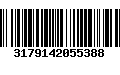 Código de Barras 3179142055388