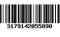 Código de Barras 3179142055890