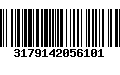 Código de Barras 3179142056101