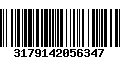Código de Barras 3179142056347