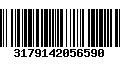 Código de Barras 3179142056590