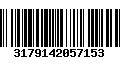 Código de Barras 3179142057153