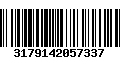 Código de Barras 3179142057337