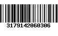 Código de Barras 3179142060306