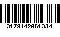 Código de Barras 3179142061334