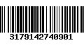 Código de Barras 3179142740901