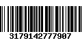 Código de Barras 3179142777907