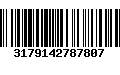 Código de Barras 3179142787807