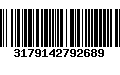 Código de Barras 3179142792689
