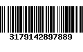 Código de Barras 3179142897889