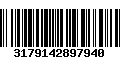 Código de Barras 3179142897940