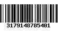 Código de Barras 3179148785401