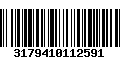 Código de Barras 3179410112591