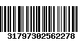 Código de Barras 31797302562278