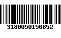 Código de Barras 3180050156852