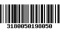 Código de Barras 3180050198050