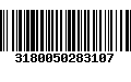 Código de Barras 3180050283107