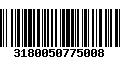 Código de Barras 3180050775008