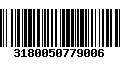 Código de Barras 3180050779006