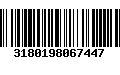 Código de Barras 3180198067447