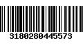 Código de Barras 3180280445573