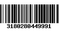 Código de Barras 3180280449991