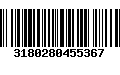 Código de Barras 3180280455367