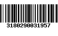 Código de Barras 3180290031957