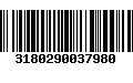 Código de Barras 3180290037980